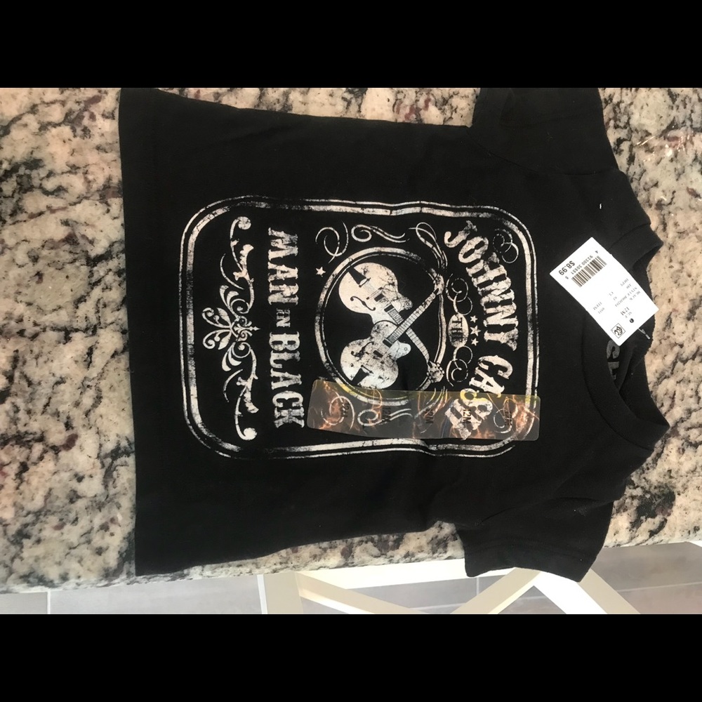NWT johnny cash 12 month t shirt